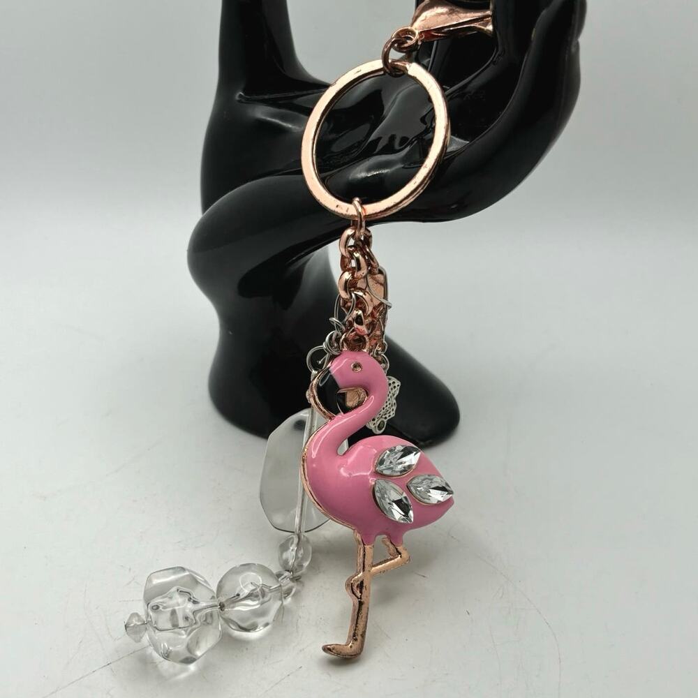 Flamingo Keychain - Picture 2 of 2